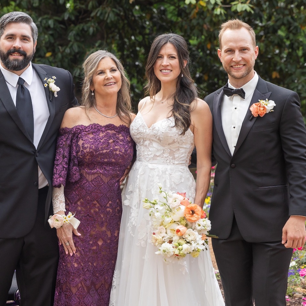 Off Shoulder Gown - Purple / Bordeaux